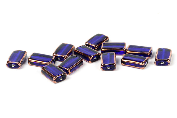 Kerrie Berrie Czech Glass Handmade Lampwork Beads in Blue