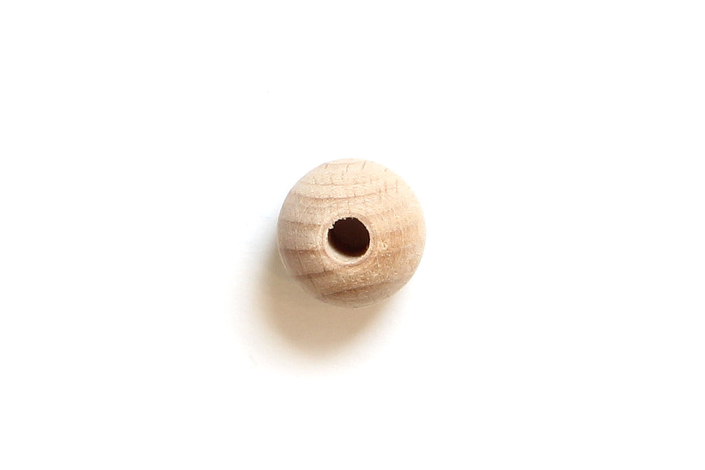 Kerrie Berrie Wood Wooden Round Bead For jewellery Making and Macrame