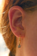 Kerrie Berrie Handmade Star Hoop Earrings in Silver and Gold