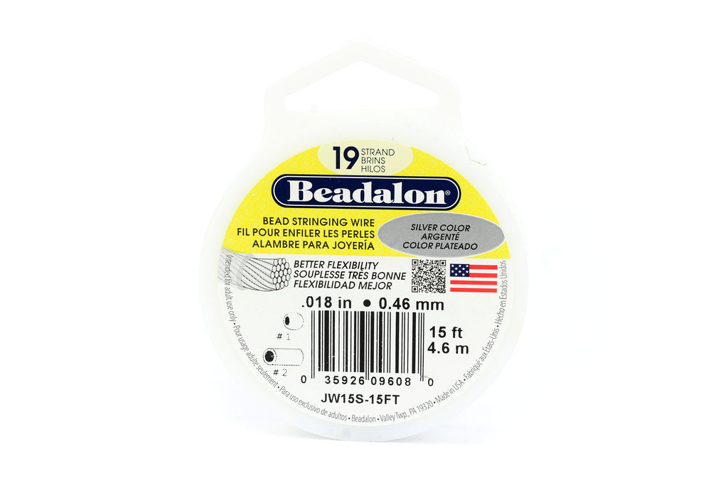 Beadalon 49 Strand Tigertail Beading Wire for Jewellery Making
