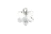 Kerrie Berrie Jewellery Making Supplies Swarovski Crystal Beads Snowflake Charm