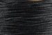 Black Silk Nylon Rattail Cord – 1mm (5m) for Jewellery Making