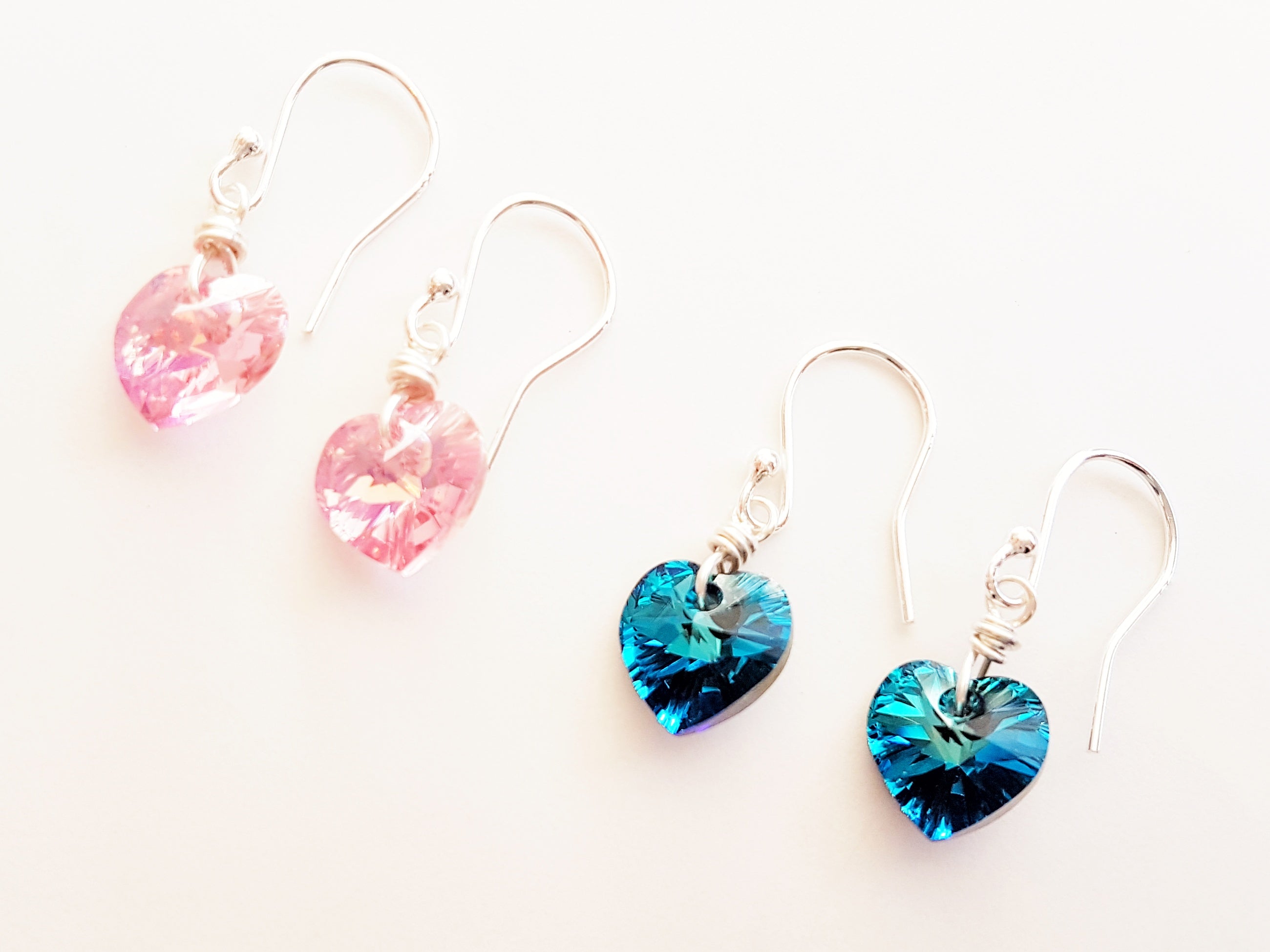 Corporate Gifts Swarovski Bella Heart Pierced Earrings Alana Heart