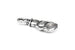 Silver Christmas Snowman Charm. Ideal for jewellery making and other festive crafts.