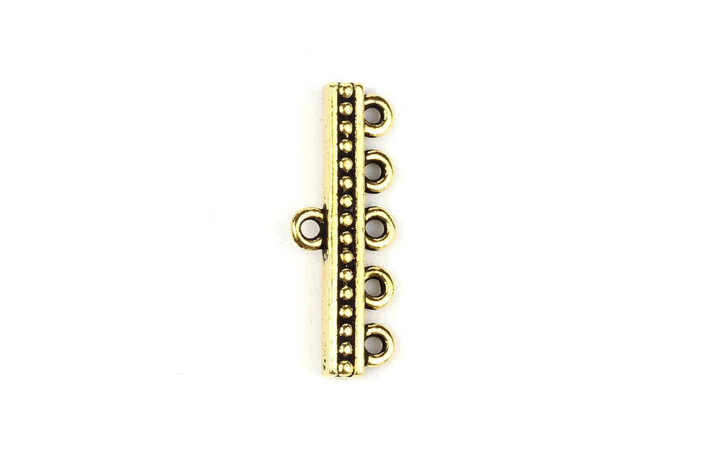 Kerrie Berrie Gold Tierracast Splitter for Multi Strand Necklaces or Bracelets