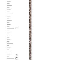 Tierracast Brass Cable Chain 2x3mm, Oxidized Brass Plate