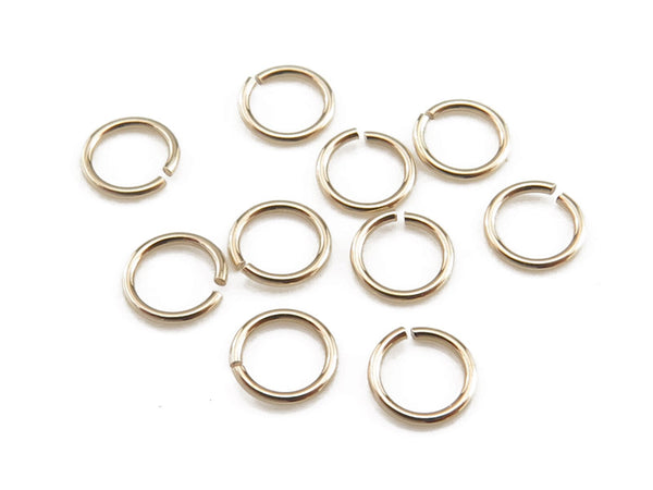 4mm Gold Filled Jump Rings (10 pieces)