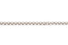 4mm Round Link Chain - Silver (Tarnish Resistant)