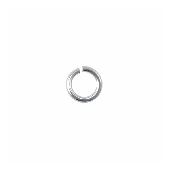 4mm Sterling Silver Jump Rings (20 pieces)