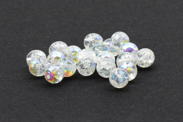 Iridescent Czech Glass Beads 5mm (20 Beads)