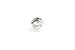 Sterling Silver Cubic Zirconia Pendant Bead – 4mm x 5mm