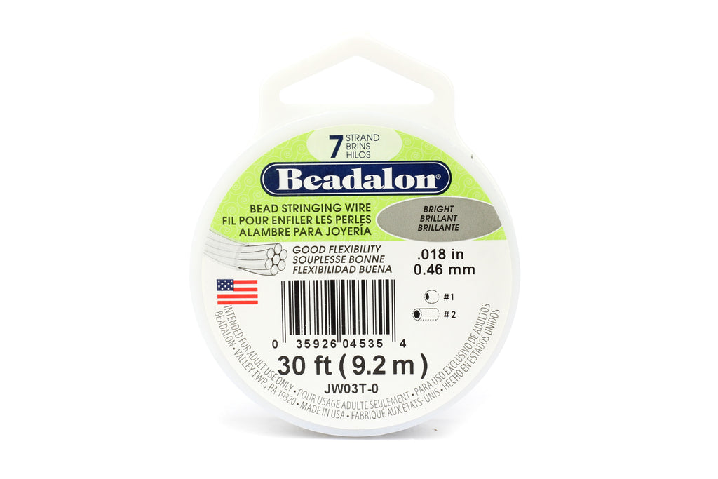 Beadalon 7 Strand Tigertail Beading Wire for Jewellery Making