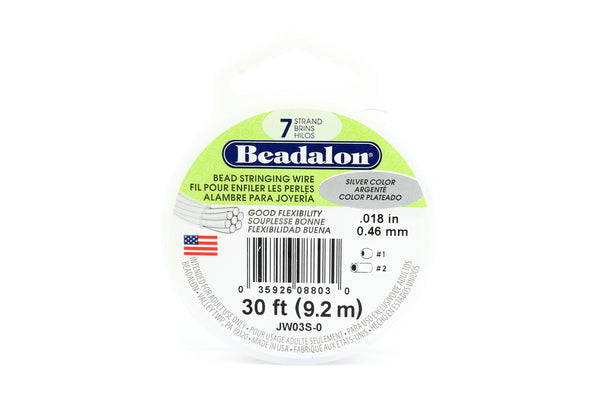 Beadalon 7 Strand Tigertail Beading Wire for Jewellery Making