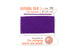 Amethyst - Griffin 100% Natural Silk Thread (2 metres, 1 needle) Size 10