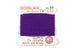 Amethyst - Griffin 100% Natural Silk Thread (2 metres, 1 needle) Size 16