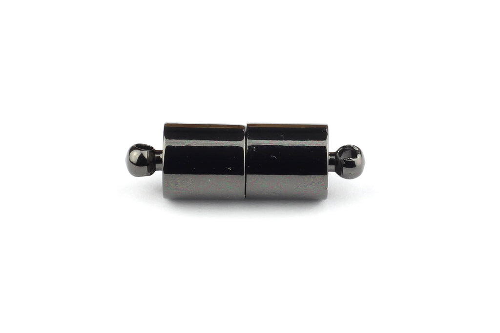 Kerrie Berrie Gunmetal Black Spherical Round Magnetic Necklace or Bracelet Clasps for Jewellery Making