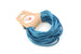 Faux Suede Cord in Blue – 3mm (5m)