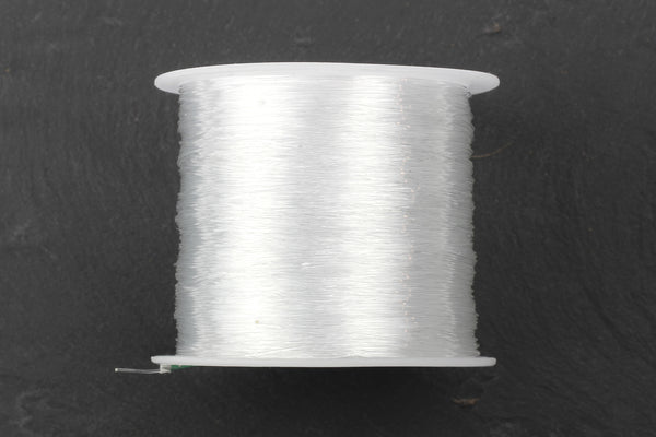 Clear 0.4mm Non-elasticated Nylon for Jewellery Making