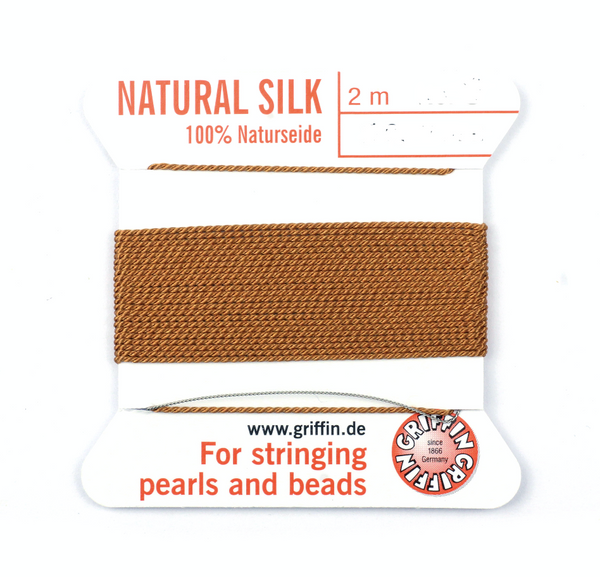 100% Real Silk for Stringing Pearls, Beading and Jewellery Making