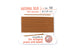 Cornelian - Griffin 100% Natural Silk Thread (2 metres, 1 needle) Size 10