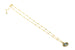 Swarovski 'Evil Eye' Charm Necklace w/ Gold Satellite Chain