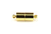 Kerrie Berrie Gold Spherical Round Magnetic Necklace or Bracelet Clasps for Jewellery Making