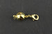 Kerrie Berrie Gold Round Magnetic Adaptor Clasp for Accessible Inclusive Jewellery Making