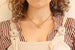 Toggle Clasp Necklace Front Fastening Chunky Rolo Chain - Gold