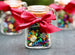 Bead Jars contains beads, charms and stringing material