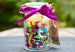 Bead Jars contains beads, charms and stringing material