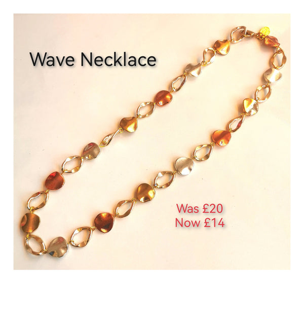 REDUCED - Wave Necklace