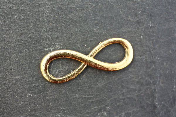 Gold Infinity Link Charm