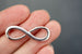 Silver Infinity Link Charm