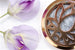 Rose Gold Lotus Flower Essential Oil Diffuser Locket Necklace