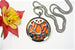 Silver Lotus Flower Essential Oil Diffuser Locket Necklace