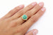 Gold Drusy Stone Wire Wrap Rings -  Made To Order