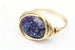 Gold Drusy Stone Wire Wrap Rings -  Made To Order