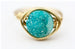 Gold Drusy Stone Wire Wrap Rings -  Made To Order