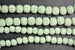 6mm and 8mm Green Round Unwaxed Lava Stone Beads