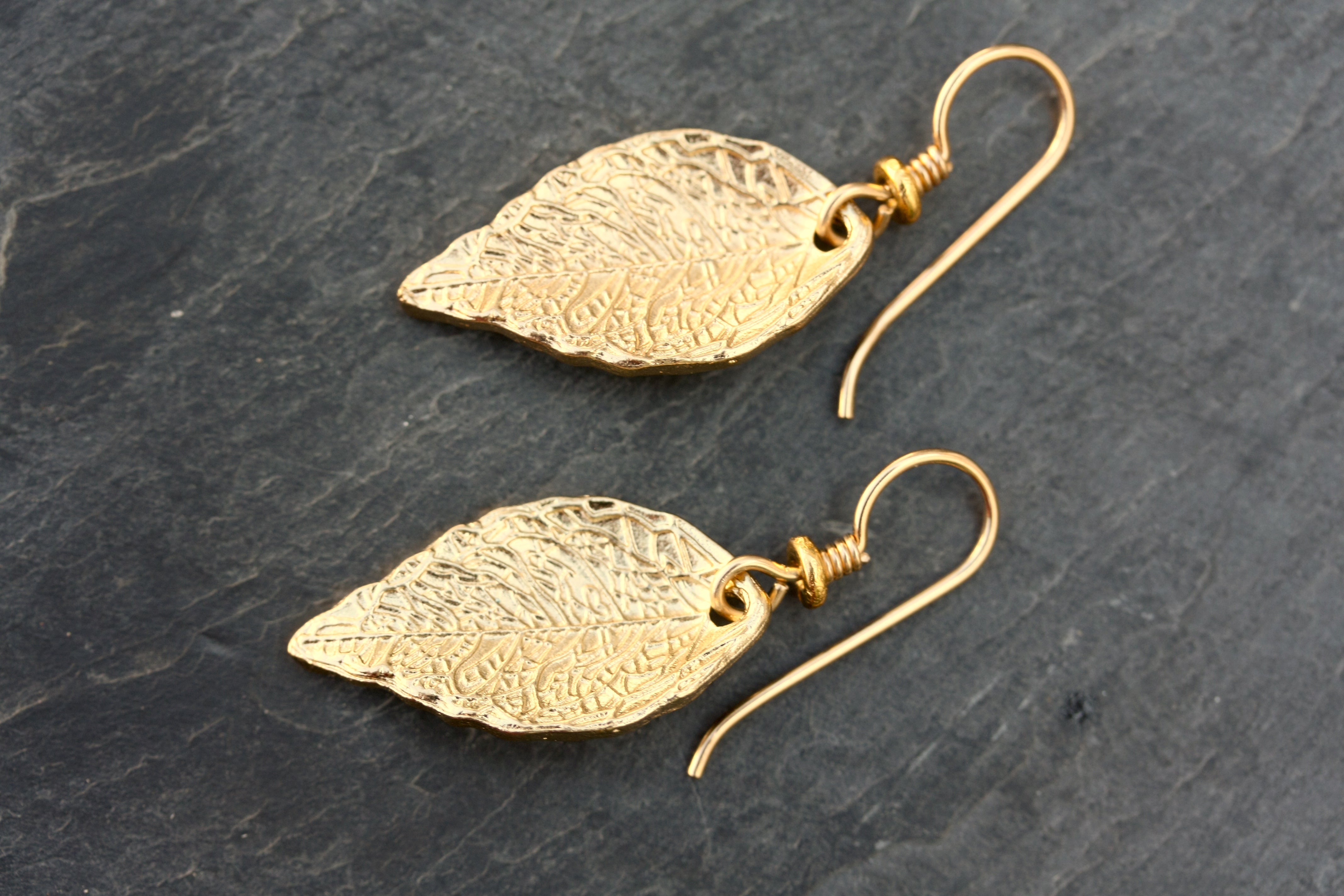 Oak Leaf Earrings – Hannah Kyriakou Design