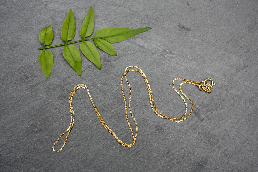 16 inch Simple Fine Gold Filled Chain