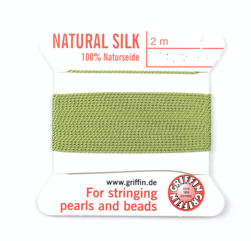 100% Real Silk for Stringing Pearls, Beading and Jewellery Making