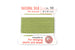 Jade Green – Griffin 100% Natural Silk (2m, 1 needle)