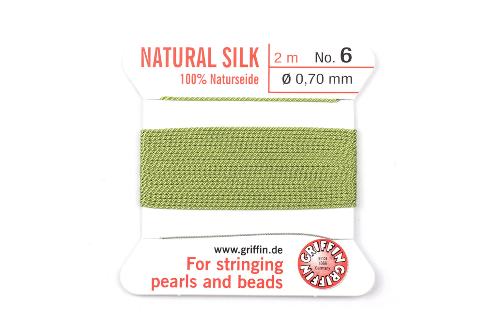 Jade Green – Griffin 100% Natural Silk (2m, 1 needle)