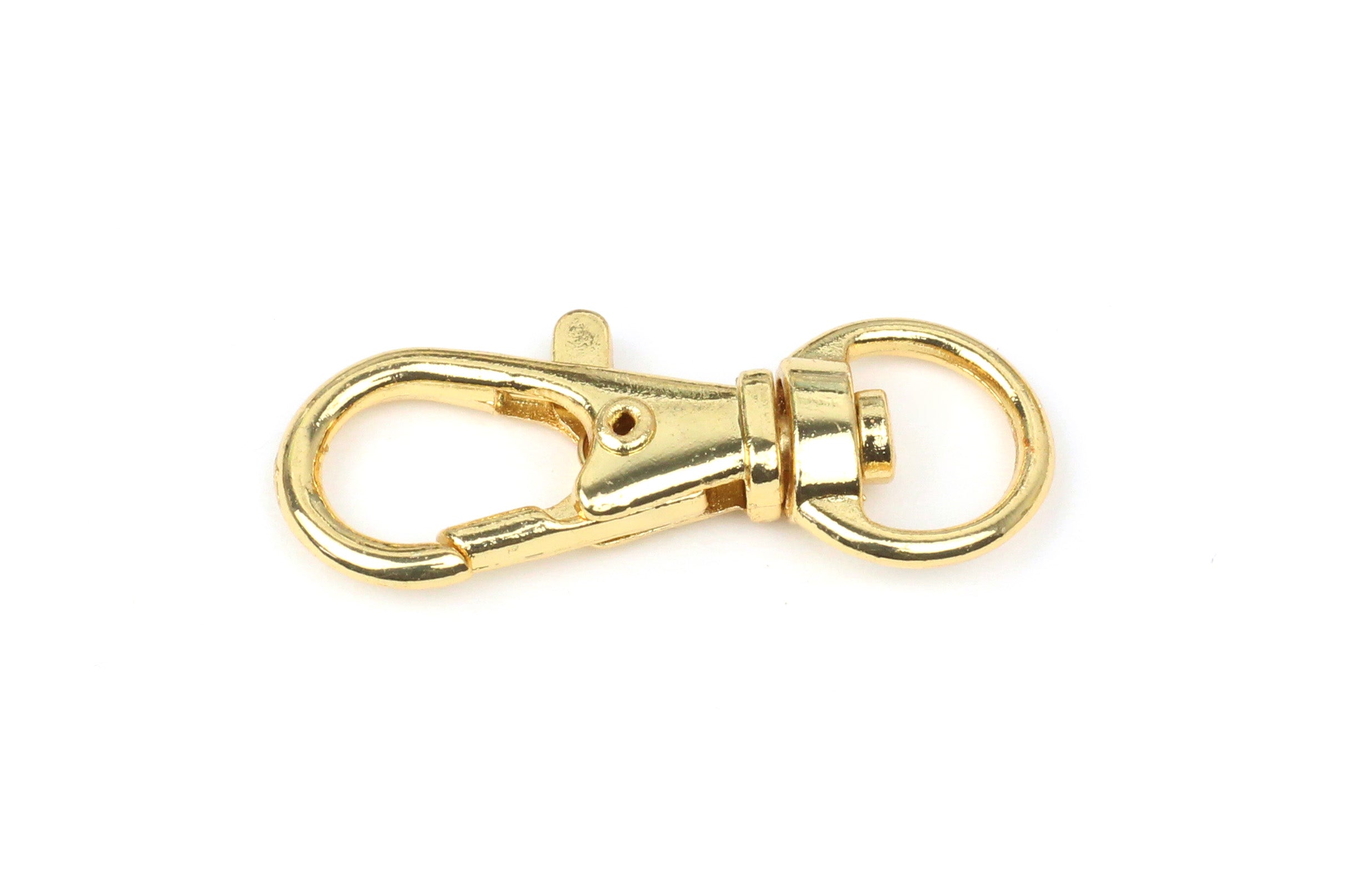 Medium Gold Keyring Swivel Clasp 32mm x 11mm