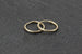 Real Gold Hoop Earrings – 11mm