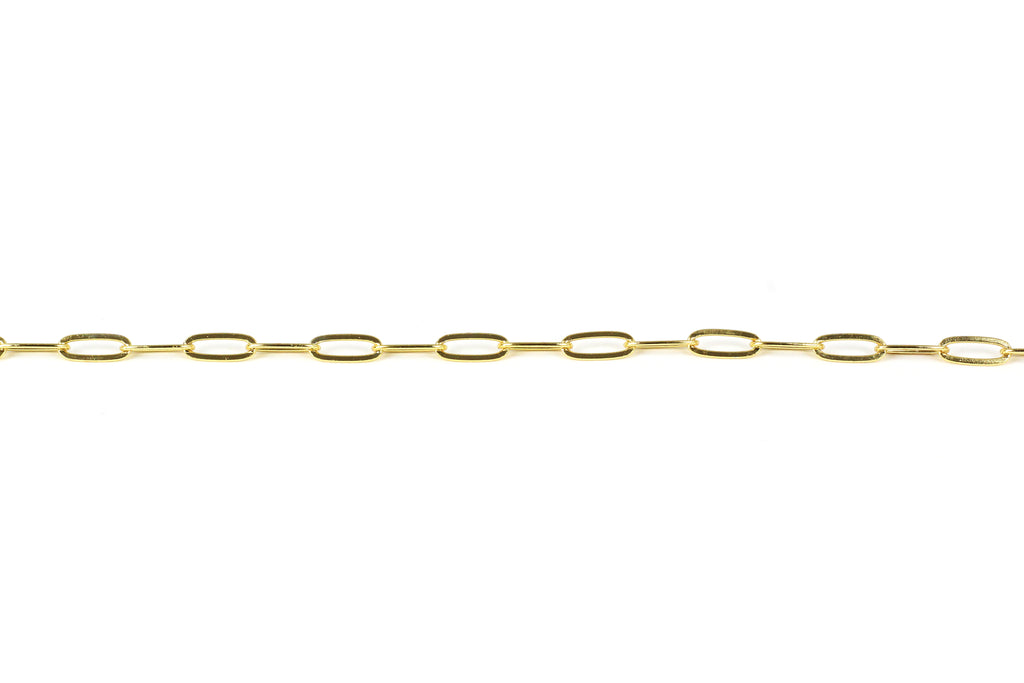 Paper Clip Chain – CHOICE of Size and Colour (Tarnish Resistant)