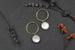 Gold-filled Hoop Earrings with Large Freshwater Pearls (20mm Hoops) from Kerrie Berrie Jewellery