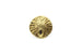 Antique Gold-plated Tierracast Sand Dollar Button – 17mm