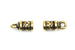 Decorative Antique Gold Cord End (2 pieces) – 2mm